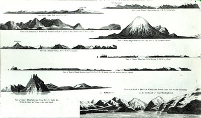 Vedute della costa occidentale dell